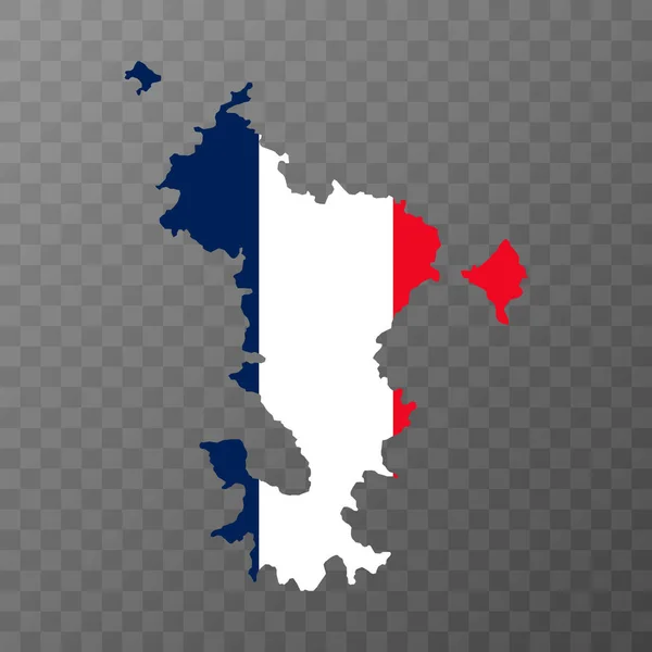 Mayotte Islands Map Region Francie Vektorová Ilustrace — Stockový vektor