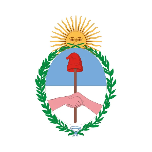 Bandera Jujuy Provincias Argentina Ilustración Vectorial — Archivo Imágenes Vectoriales