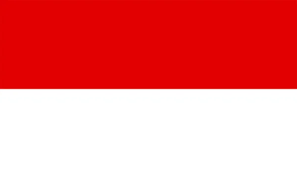 Bendera Hessen Negara Bagian Jerman Ilustrasi Vektor - Stok Vektor