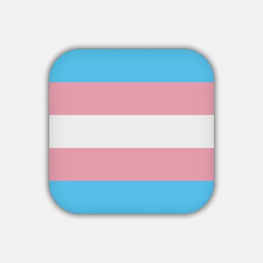 Transseksüel Gurur bayrağı. Vektör çizimi.