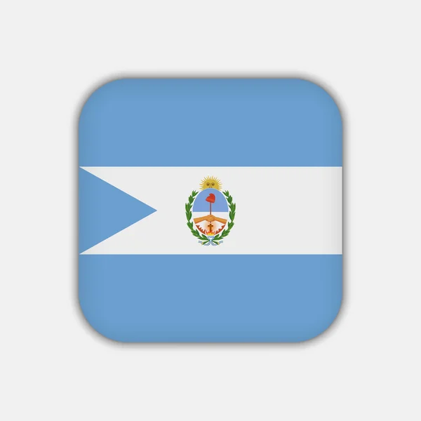 Corrientes Vlag Provincies Argentinië Vector Illustratie — Stockvector