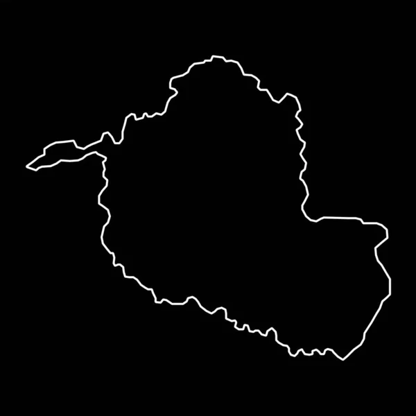 ロンドニア地図 ブラジルの状態 ベクターイラスト — ストックベクタ
