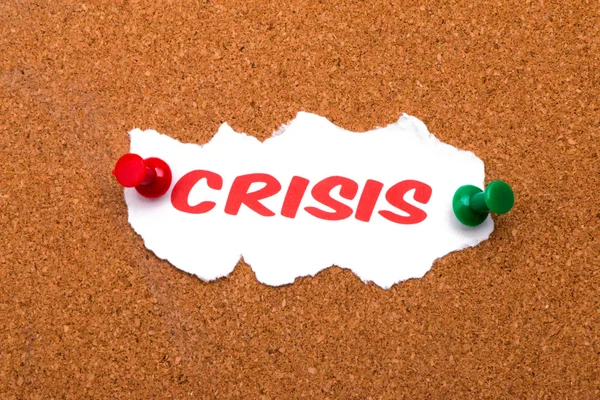 Crisis — Stockfoto