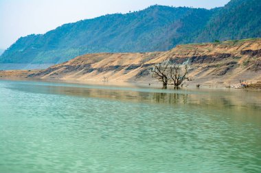 Tehri lake in Uttarakhand, india, Tehri Lake is an artificial dam reservoir. Tehri Dam, the tallest dam in India and Tehri dam is Asia's largest man-made lake.