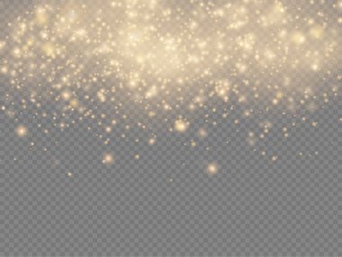 Işıl ışıl sarı toz zerreleri