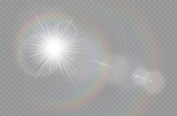 Parlak ışıltılar, mercek parıltısı, güneş parıltısı..