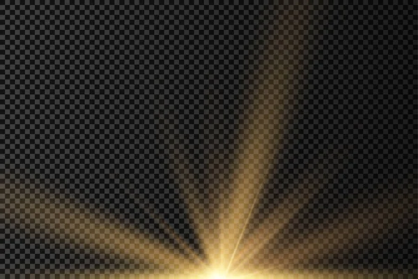 Star, sun explosion with rays of light. — Stock Photo, Image