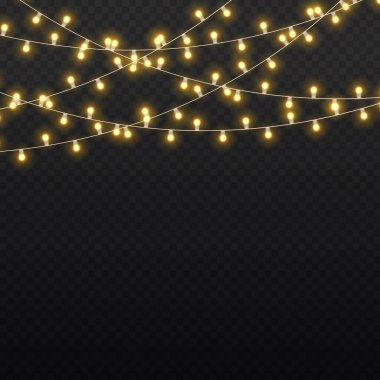 Noel altın çelengi, yol gösteren neon lamba.