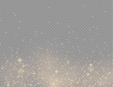 Işıl ışıl sarı toz zerreleri