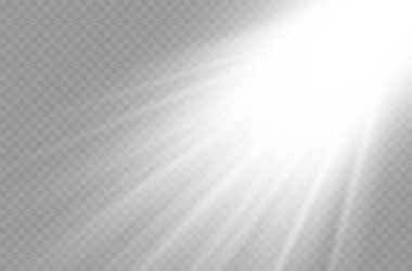 Güneş ışığı, güneş ışınları, beyaz ışık. 