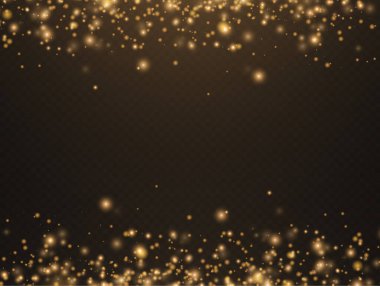 Işıl ışıl sarı toz zerreleri