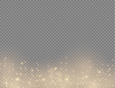 Işıl ışıl sarı toz zerreleri