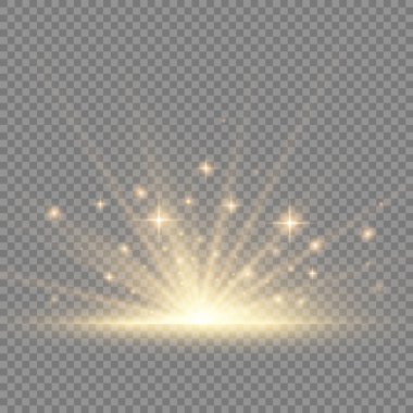 Yıldız, güneş ışınlarıyla patlar.