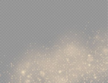 Işıl ışıl sarı toz zerreleri