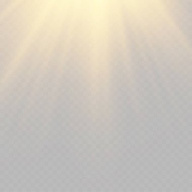 Parlak patlamalı güneş ışığı, güneş ışığı.