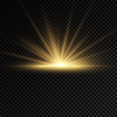 Yıldız, güneş ışınlarıyla patlar.