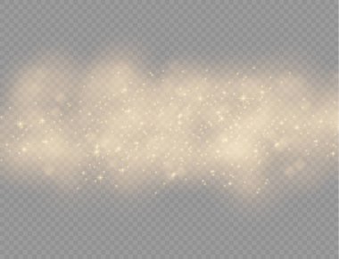 Işıl ışıl sarı toz zerreleri