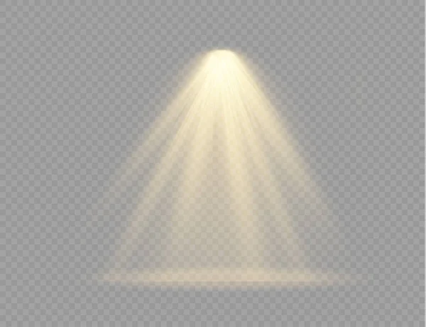 Scheinwerferset Isoliert Auf Transparentem Hintergrund Lichtquellen Konzertbeleuchtung Bühnenscheinwerfer Lichteffekt Mit — Stockfoto