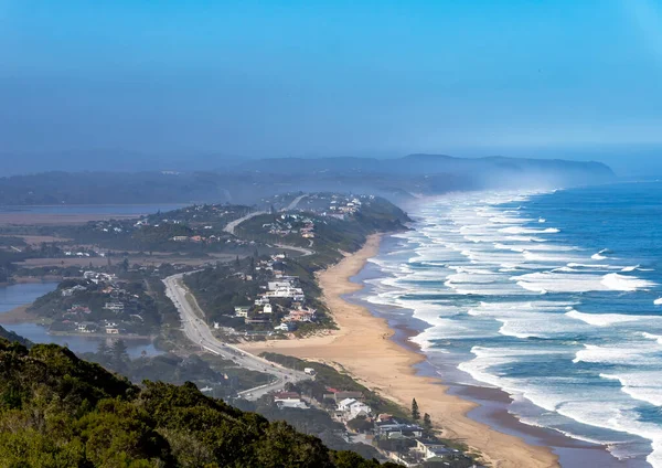 Costal Town Wilderness Garden Route Taken Hilltops Stock Image