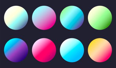 soyut yuvarlak vektör çizimi