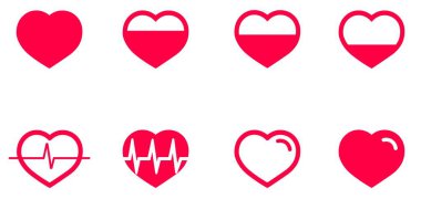 kardiyo vektör illüstrasyonu