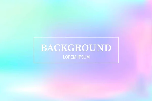 Colorful Banner Gradient Soft Gentle Tones Background Blurry Colors Texture — Stock Vector