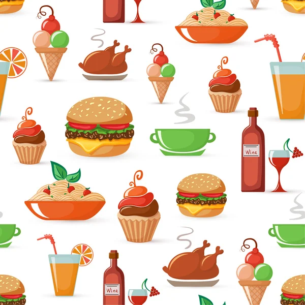 Food seamless pattern