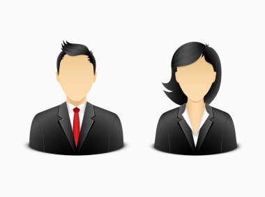 Office erkek ve kadın avatar