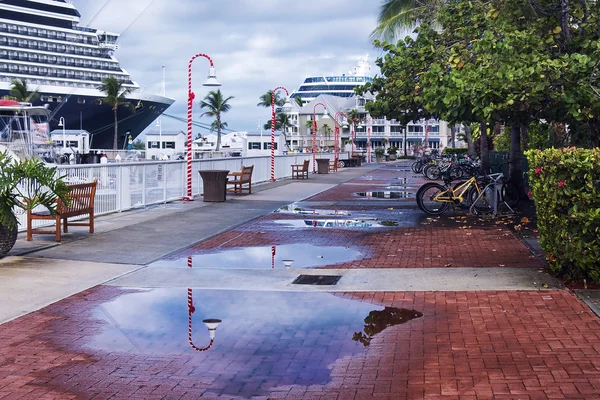 Key west promenada — Zdjęcie stockowe