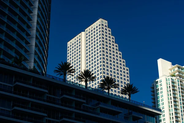 Downtown miami het platform — Stockfoto