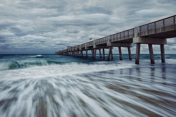 Juno Beach Park Pier — Stock Photo, Image