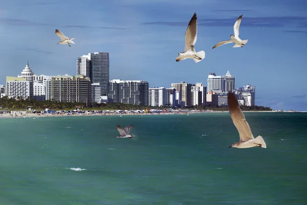 South Beach, Miami — Foto de Stock