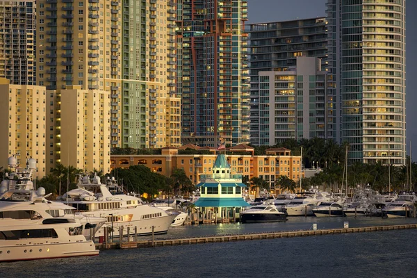 Miami Beach Marina — Stockfoto