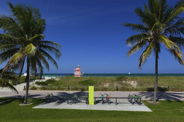 Sur de la playa miami — Foto de Stock