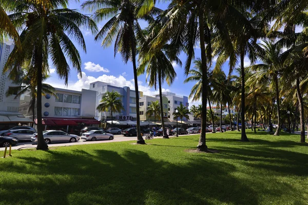 Miami strand oceaan rijden — Stockfoto