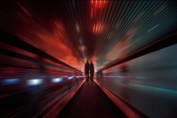 Tunnel Lights — Stock Photo, Image