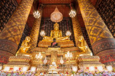phra ubosot wat hong rattanaram rat adlı güzel Buda görüntü