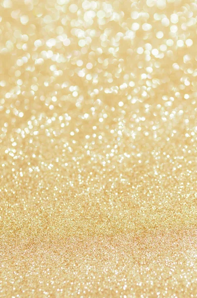 Desfocado abstrato dourado luzes fundo — Fotografia de Stock