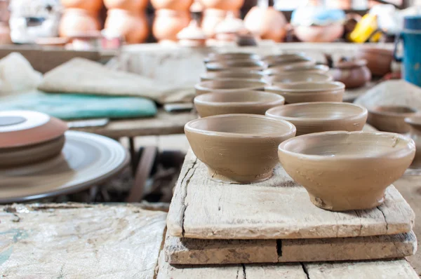 Unfinished pottery — Stock Photo, Image