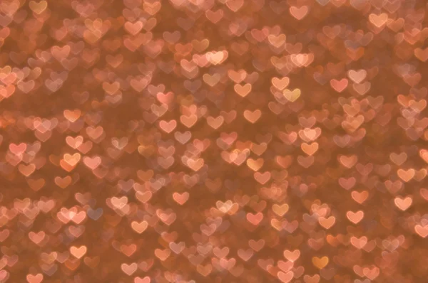 Defocused abstract hearts light background — Stock Photo, Image