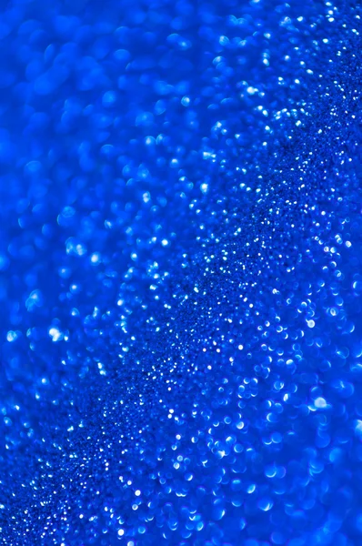 Azul luces abstracto Navidad fondo — Foto de Stock