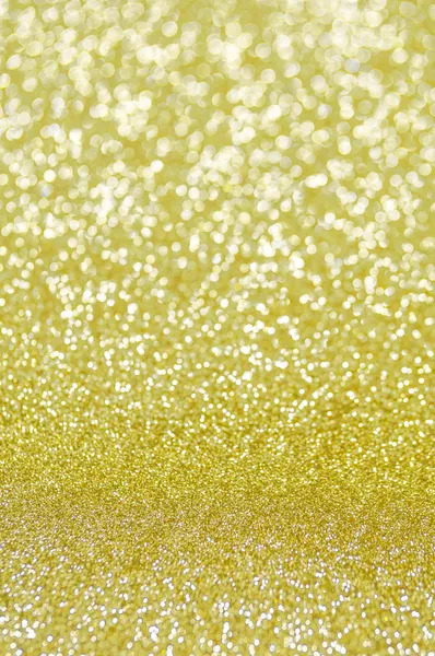 Defocused abstract golden lights background — Stock Photo, Image