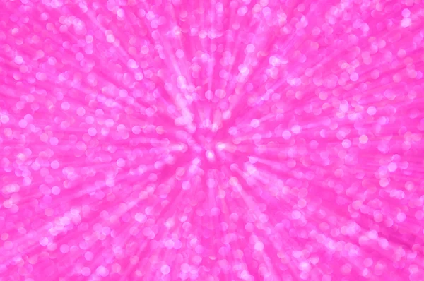 Rose paillettes explosion lumières fond abstrait — Photo