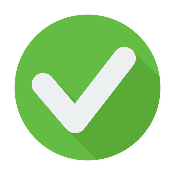 Индивидуальная плоская отметка с длинной тенью
.