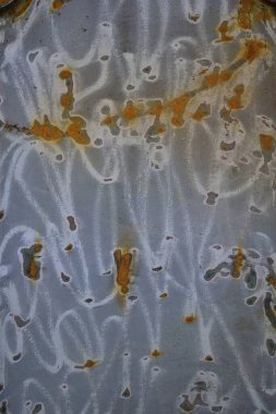 Paslı ve çizikli metal arkaplan