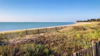Rivedoux-plage, ile de Re, Poitou Charente, Charente Denizcilik, Fransa 