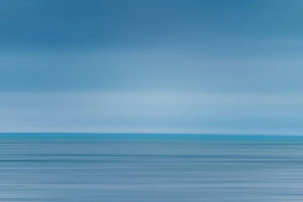 Seascape Abstract Panning Motion Combined Long Exposure Image Displays Soft — Stock Photo, Image