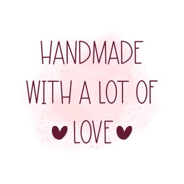 Thank you packaging round sticker. Vector illustration.