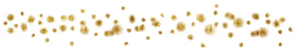 Golden Glitter Shine Brush Stroke Backdrop Stock Illustrtaion — Stock Photo, Image