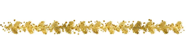 Golden Glitter Shine Brush Stroke Backdrop Stock Illustrtaion —  Fotos de Stock